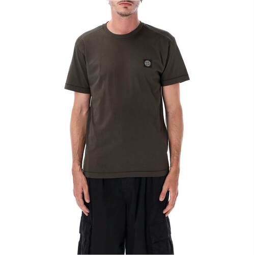 Stone Island 石头岛 男士 FW26 T恤 拼缀