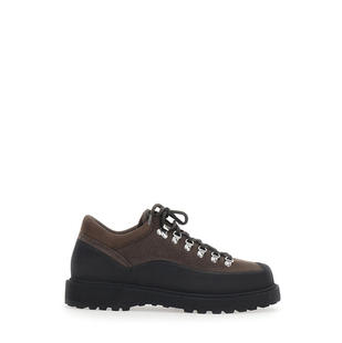 Diemme 男士 FW26 短靴 CORNARO GOMMA 棕色橡胶鞋底木质鞋跟()