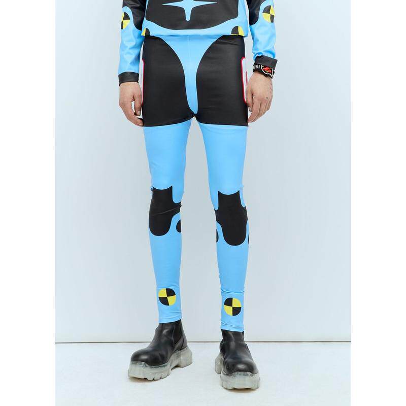 Walter Van Beirendonck 男士 SS26 长裤 模特紧身自行车紧身裤