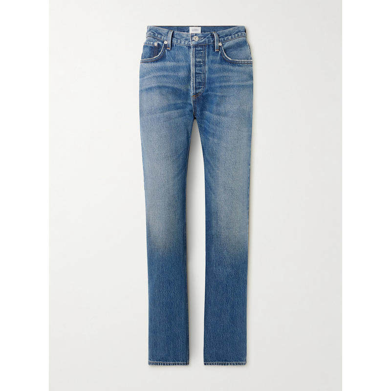 Citizens of Humanity 女士 牛仔长裤 Blaine 高腰直筒牛仔裤