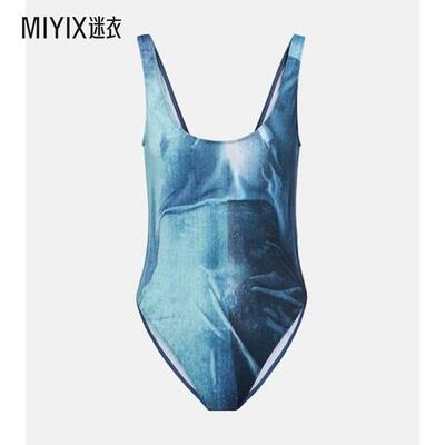 Jean Paul Gaultier高缇耶 女款Trompe l’oeil 泳衣 迷衣时尚