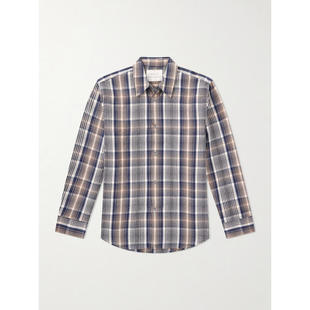 Studio Nicholson 男士 衬衫 + Aaron Levine View 格纹棉质衬衫