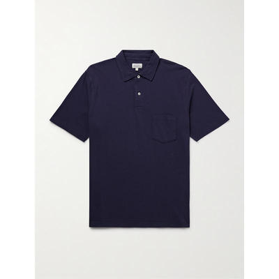 Hartford 男士 FW25 衬衫 棉质凸纹布Polo衫