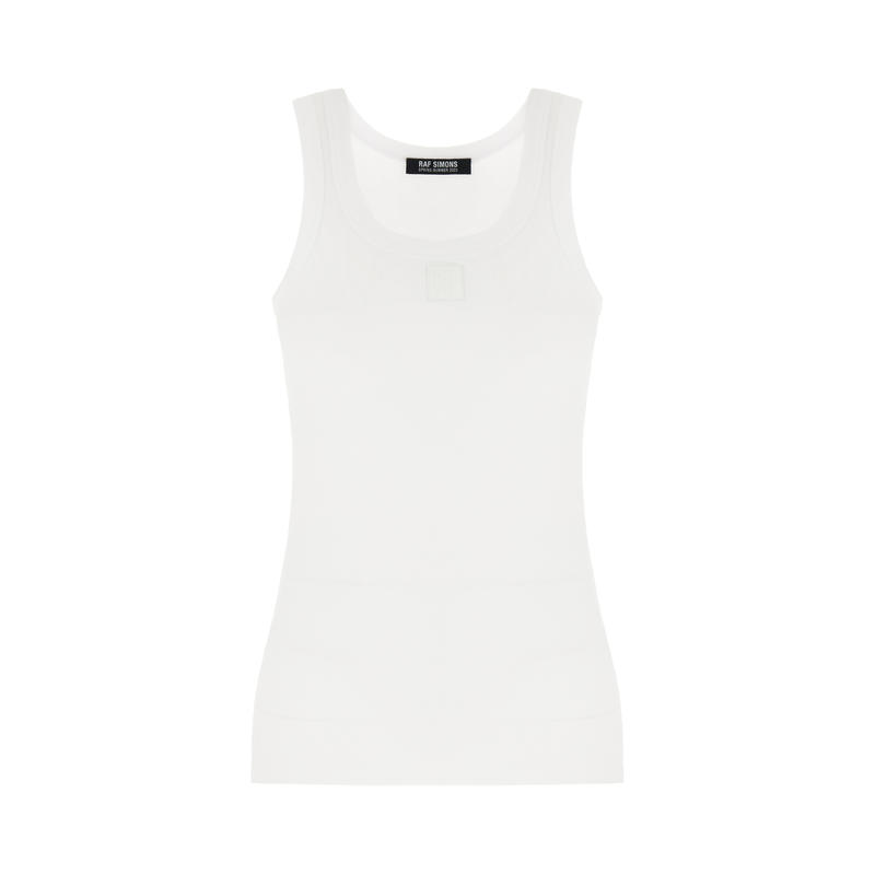 Raf Simons 女士 SS23 上衣 白色棉质上衣