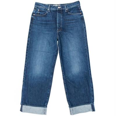 Mother Denim 女士 长裤 LIL SPITFIRE NERDY 翻边(SUPERIOR)