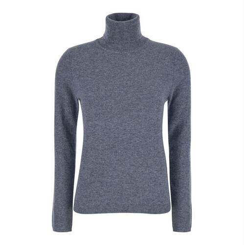 Plain. 女士 FW25 针织衫 素色高领