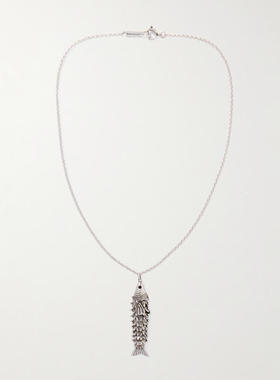 isabel marant 男士 FW25 项链/吊坠 镀银吊坠项链