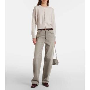 Extreme Cashmere 女士 开衫 宽身束腰羊绒混纺针织开衫