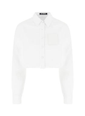 Raf Simons 女士 SS23 衬衫 piquet 白色衬衫