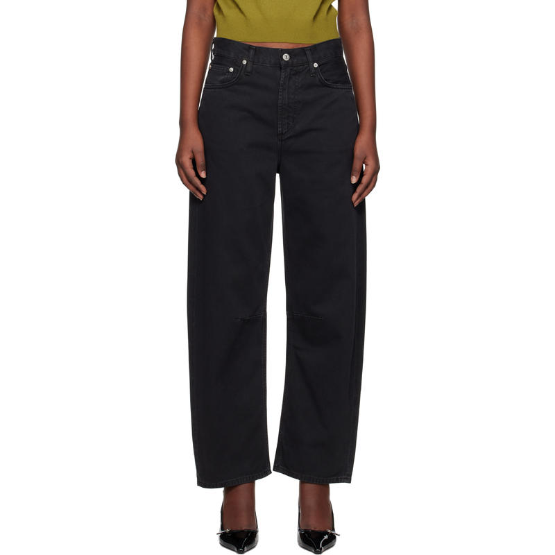 Citizens of Humanity 女士 牛仔长裤 黑色 Miro Relaxed 牛仔裤