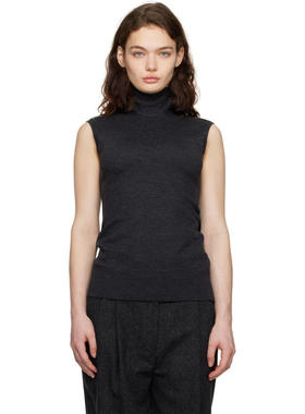 TOTEME 女士 背心 灰色 Sleeveless Scarf Knit 背心
