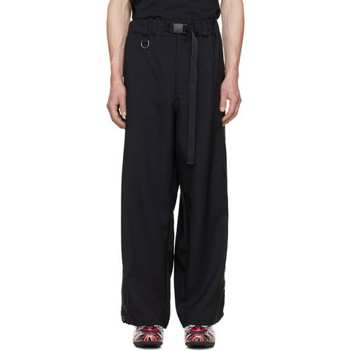 Y-3 男士 长裤 黑色 Sport Uniform Adaptive 3-Stripes