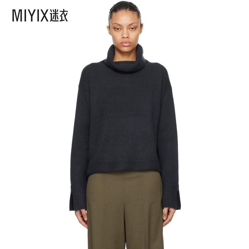 Arch4  女士 灰色 Parson's Cashmere 高领毛衣