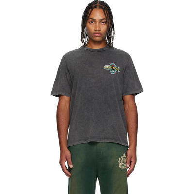 Amiri 埃米尔 男士 T恤 灰色 Hollywood Wolf