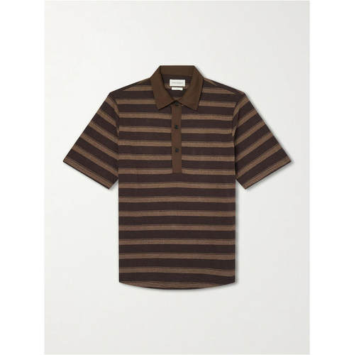 Oliver Spencer 男士 FW26 POLO衫 Stanfield 条纹有机棉