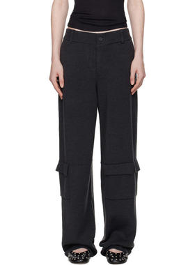 AYA MUSE 女士 长裤 灰色工装裤