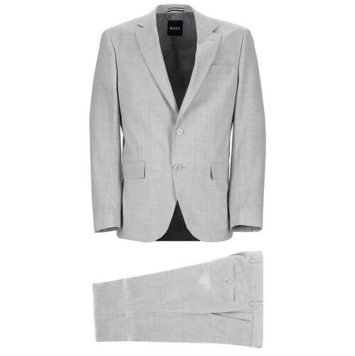 Boss 博斯 男士 SS26 西装套装 ABITO DUE PEZZI CON MICROMOTIVO