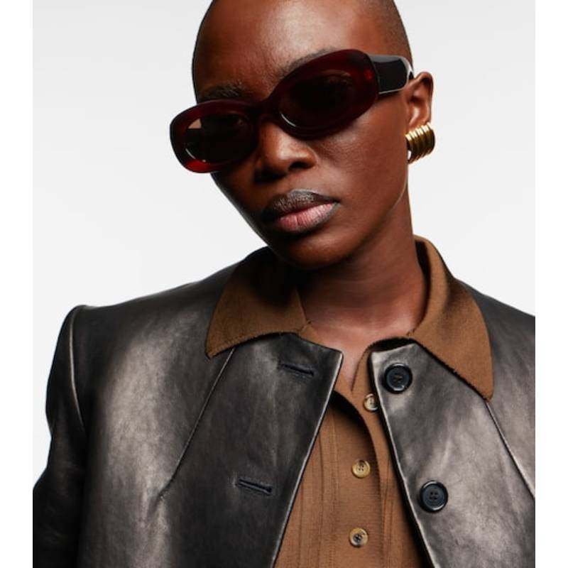 Khaite 女士 太阳镜 x Oliver Peoples 1992C 椭圆形太阳眼镜,ZIPPO/瑞士军刀/眼镜,太阳眼镜,淘宝优惠券,粉丝福利购,淘宝优惠卷