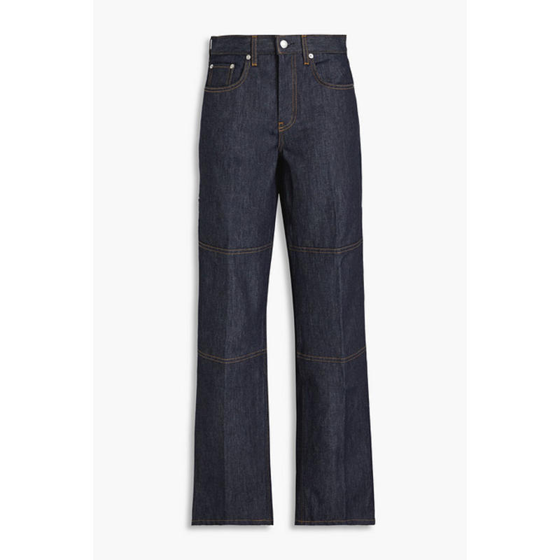 Helmut Lang 女士 牛仔长裤 木匠高腰直筒牛仔裤