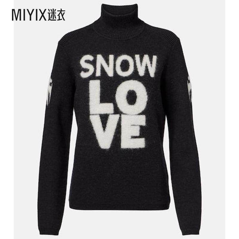 Toni Sailer 女款Vanessa 嵌花羊毛毛衣 迷衣时尚