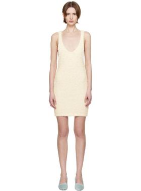 Entire Studios 女士 短款连衣裙 灰白色 Tuft Tank 连衣裙