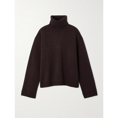The Frankie Shop 女士 SS26 毛衣 Rhea 羊毛棉混纺高领