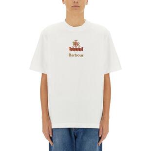 Barbour 男士 秋冬 T恤 X Baracuta Archive 圓領 T 卹