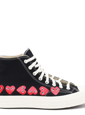 Comme des Garçons川久保玲 中性（成人） CO 黑色棉运动鞋