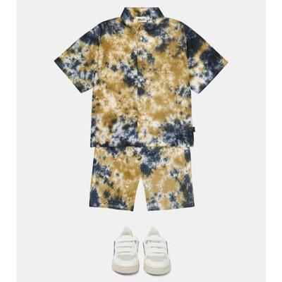 Molo 男童 上衣 Richie 扎染棉质衬衫童装