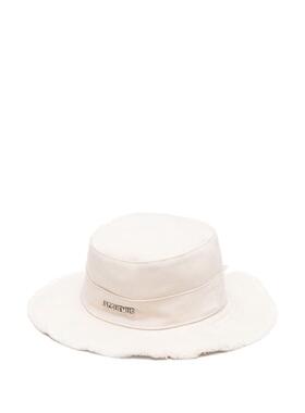 Jacquemus 男士 SS26 帽子 白色帽子