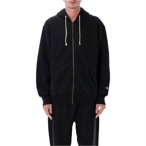Champion 日潮冠军 男士 FW25 卫衣 拼缀全拉链连帽衫