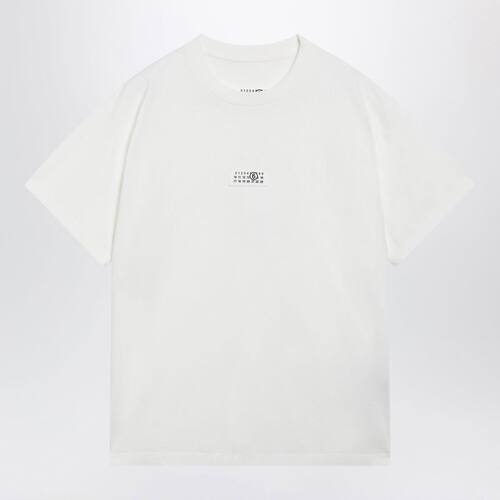 MM6 Maison Margiela 马吉拉MM6 女士 FW26 T恤 白色棉质