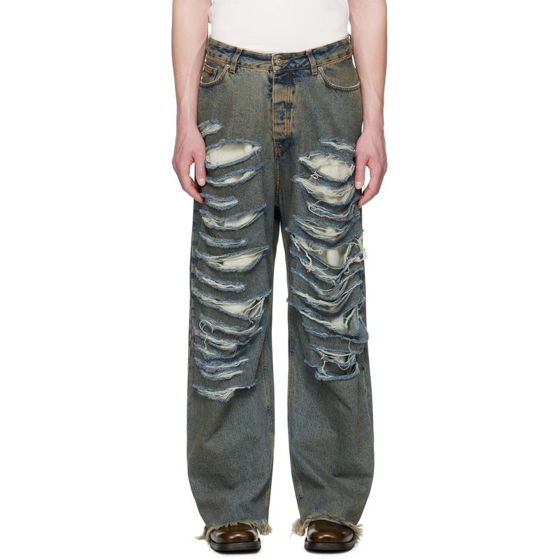 424 男士 牛仔长裤 蓝色 Big Daddy 牛仔裤