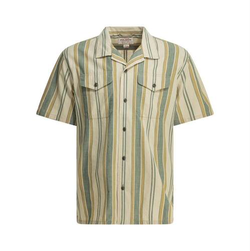 Filson 男士 SS26 衬衫 条纹短袖