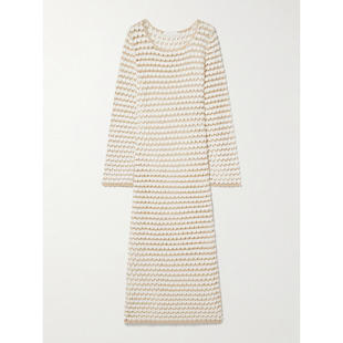 兹默曼 圆领长袖 女士 中长连衣裙 连衣裙 SS25 Zimmermann