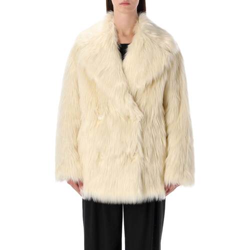 Stand Studio 女士 FW25 大衣 Studio Katalina 立人造皮草大衣