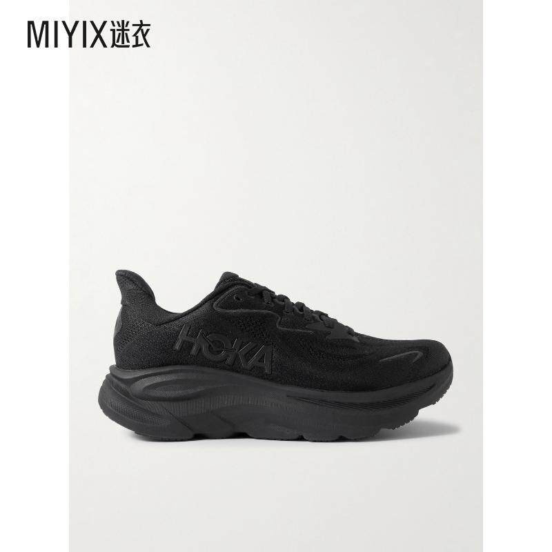 【早秋新品】Hoka One One 男款Clifton 10 橡胶边提花跑步鞋图片