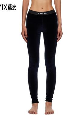 Tom Ford汤姆 福特 女款海军蓝 Lustrous Velour Signature 紧身