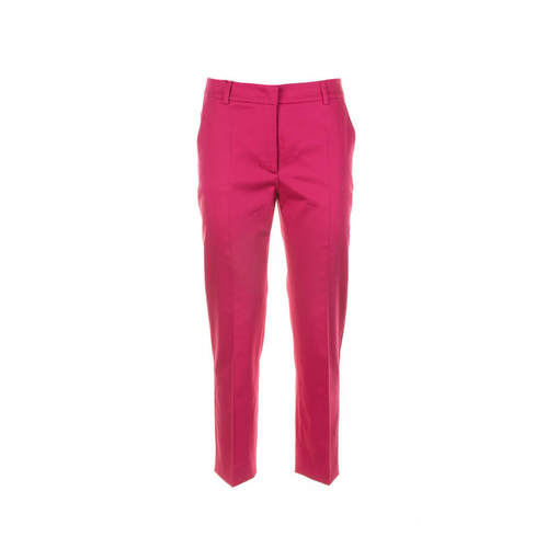 Weekend Max Mara 女士 SS24 长裤 紫红棉质裤子