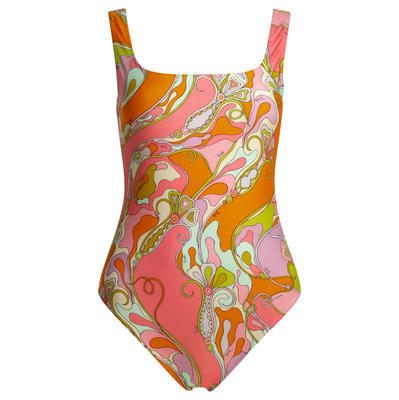 PUCCI 璞琪 女士 SS26 连体泳衣 