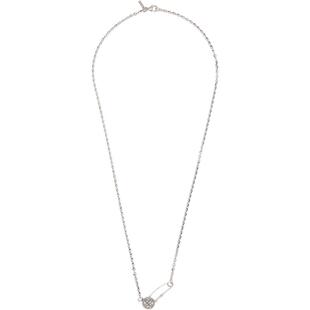 Emanuele Bicocchi 男士 项链/吊坠 Crest Safety Pin Small 项链