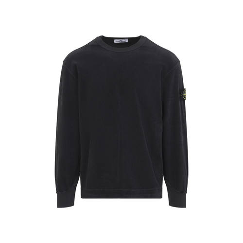 Stone Island 石头岛 男士 FW26 卫衣 LEAD 灰色棉质运动衫