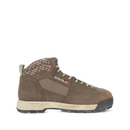 Autry 奥特里 男士 FW25 运动鞋 MOSSTONE 皮质