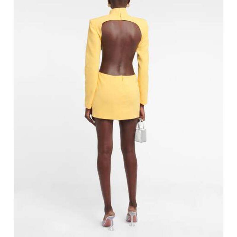 Mônot 女士 短款连衣裙 crêpe 剪口迷你连衣裙,女装/女士精品,连衣裙,淘宝优惠券,粉丝福利购,淘宝优惠卷