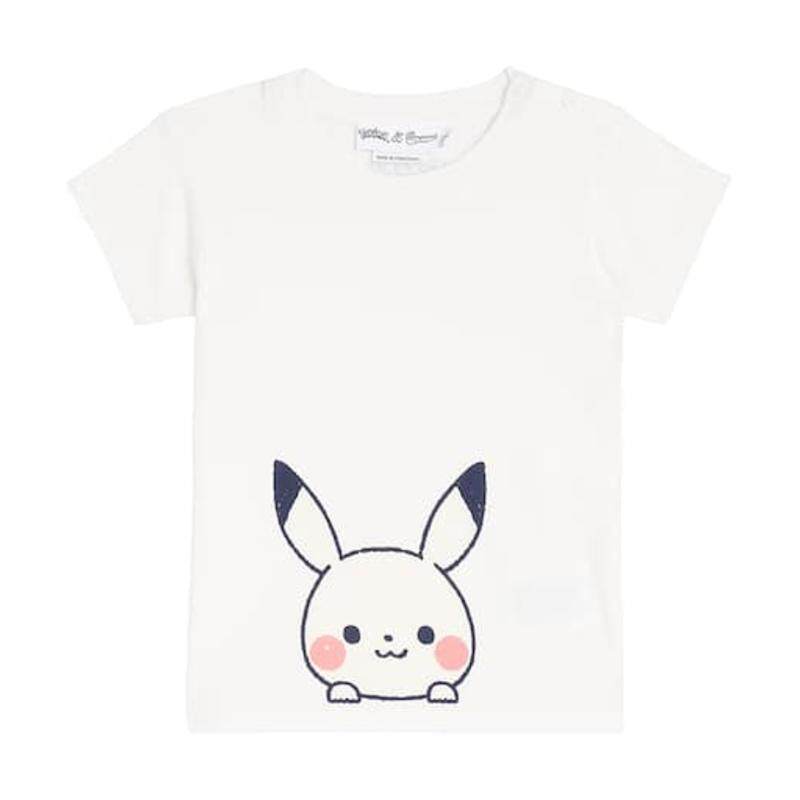 Bonpoint 婴儿 T恤 x Pokémon Tom 印花棉质童装