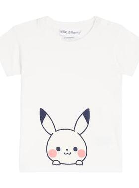 Bonpoint 婴儿 T恤 x Pokémon Tom 印花棉质童装