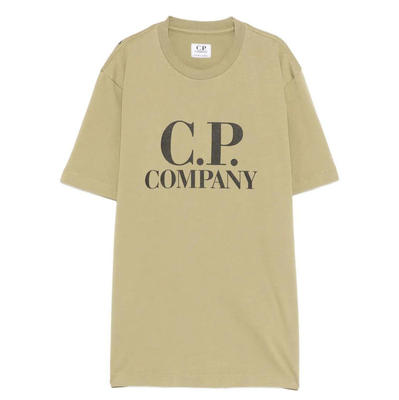 C.P. Company 男童 SS26 T恤 GOGGLE-PRINT 棉质针织童装