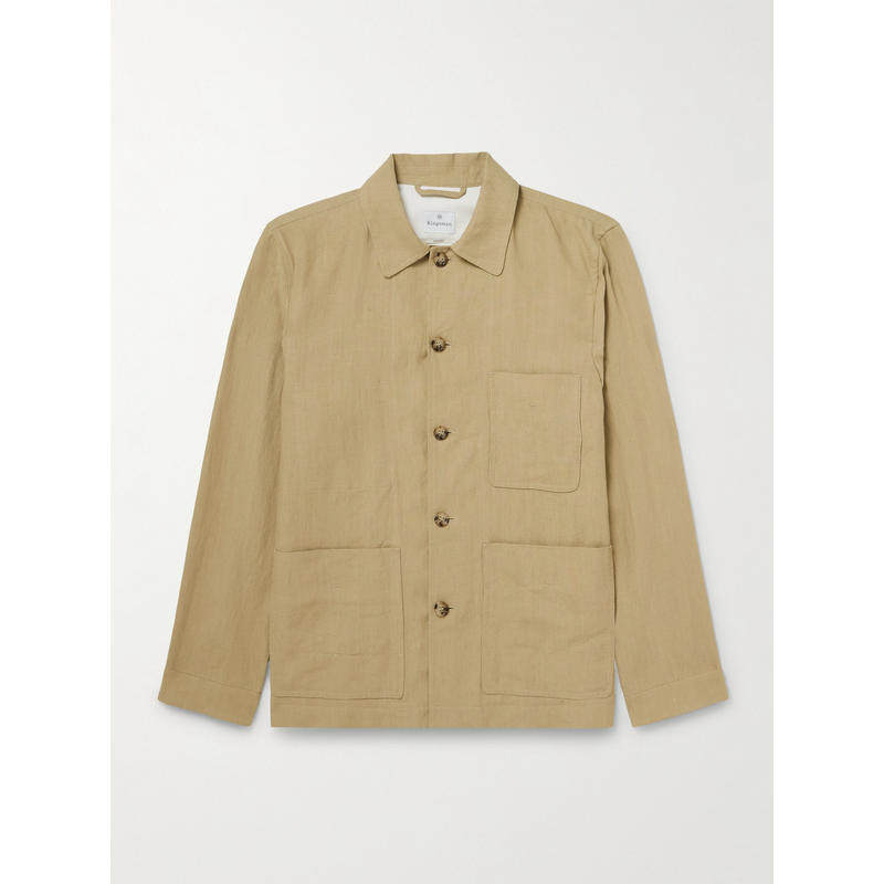 Kingsman 男士 FW25 夹克 + Valstar 亚麻衬衫式夹克,男装,牛仔外套,淘宝优惠券,粉丝福利购,淘宝优惠卷