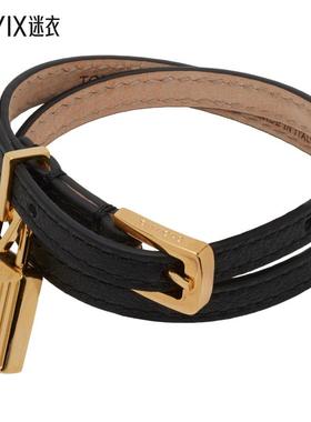 Tom Ford汤姆 福特 女款黑色手环 迷衣时尚