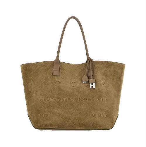 Hogan 霍根 女士 单肩包 Hogan Address Shopping Bag Medium